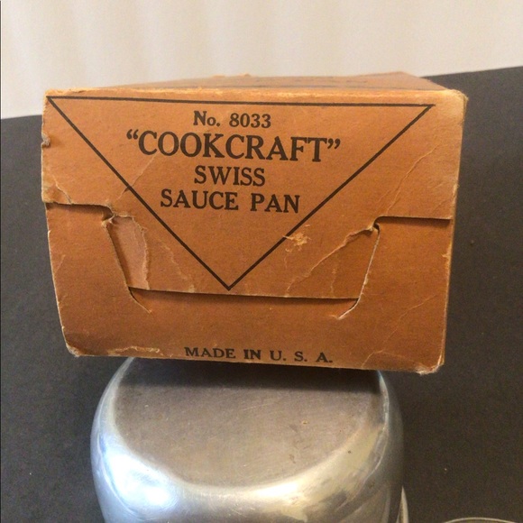 Rare 1930’s Cookcraft Swiss sauce pan w/original box - Picture 7 of 7